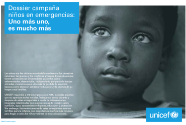 Il Sentimento graba con UNICEF. UNO MÁS UNO